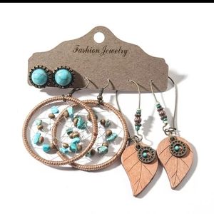 Ethnic Geometric Earrings